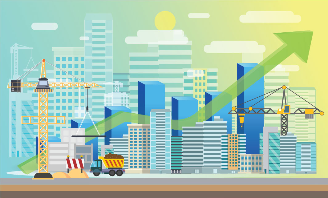 土地建築數據統計意像圖